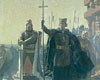 Valdemar on crusade against Rügen
