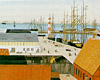Malmo´s Harbour in the 1880´s